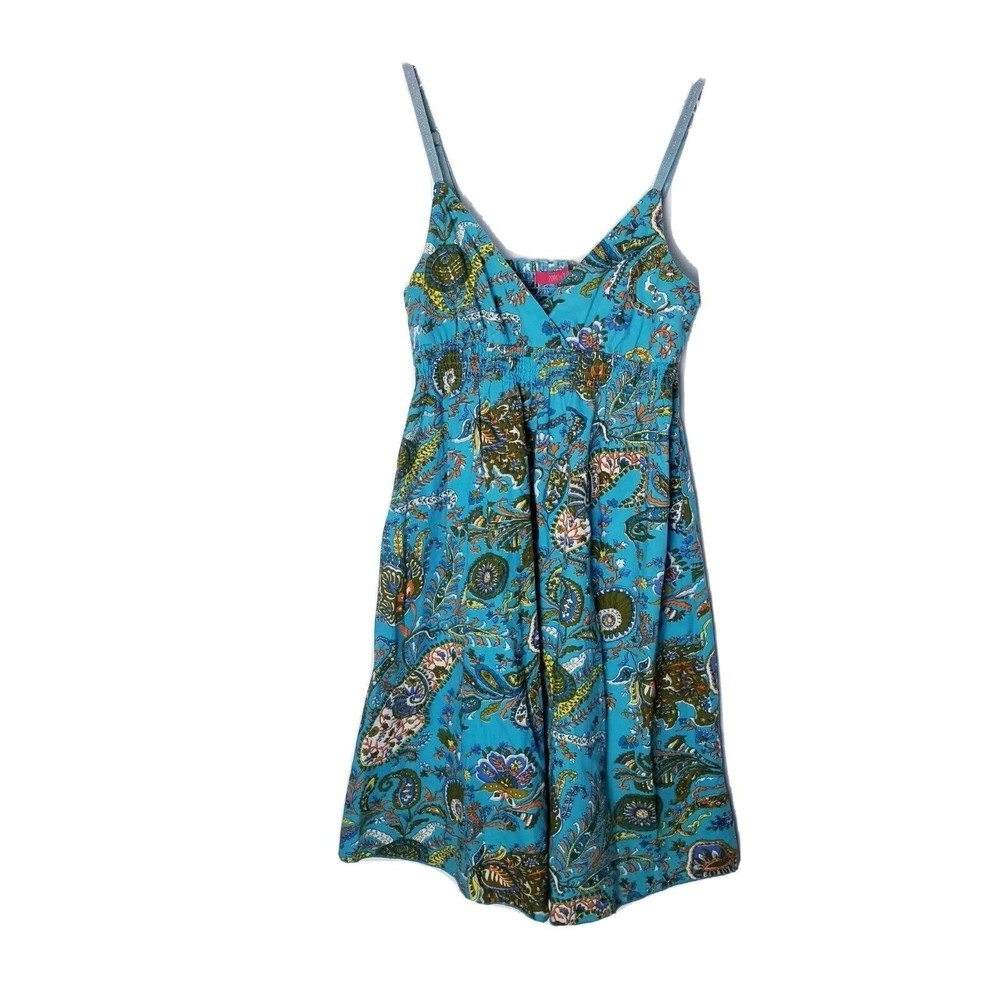 Zoey Beth Floral Paisley Dress Women Size Medium - Picture 3 of 16